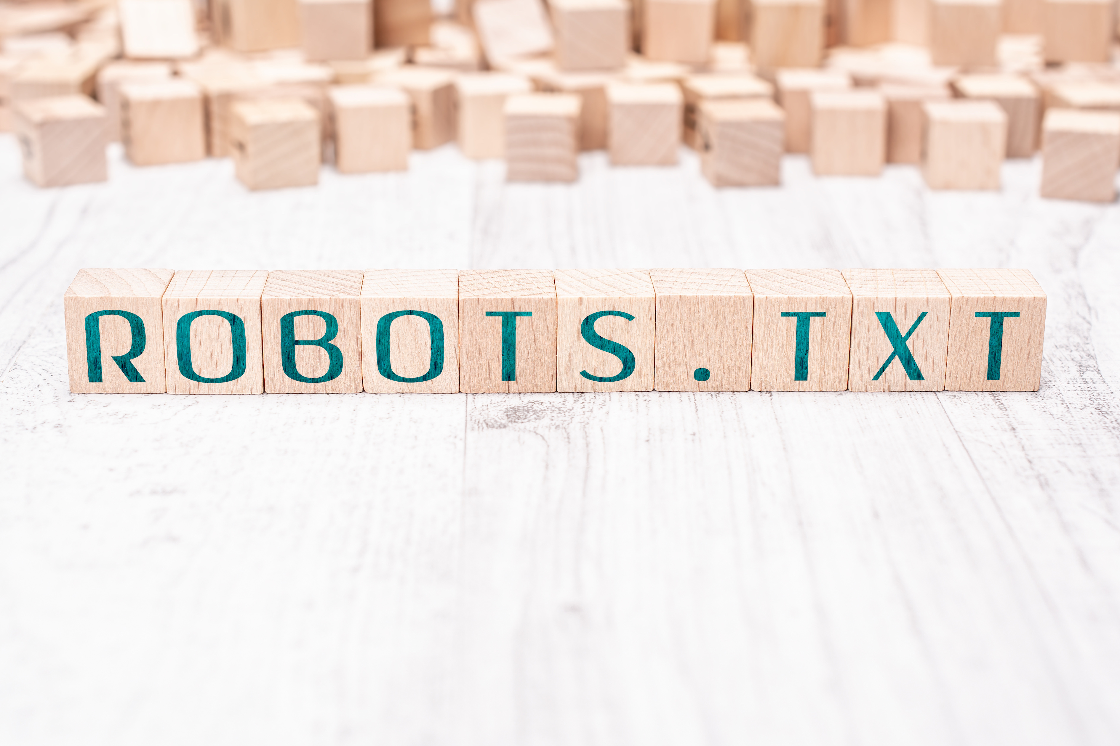 robots.txtと書かれたブロック