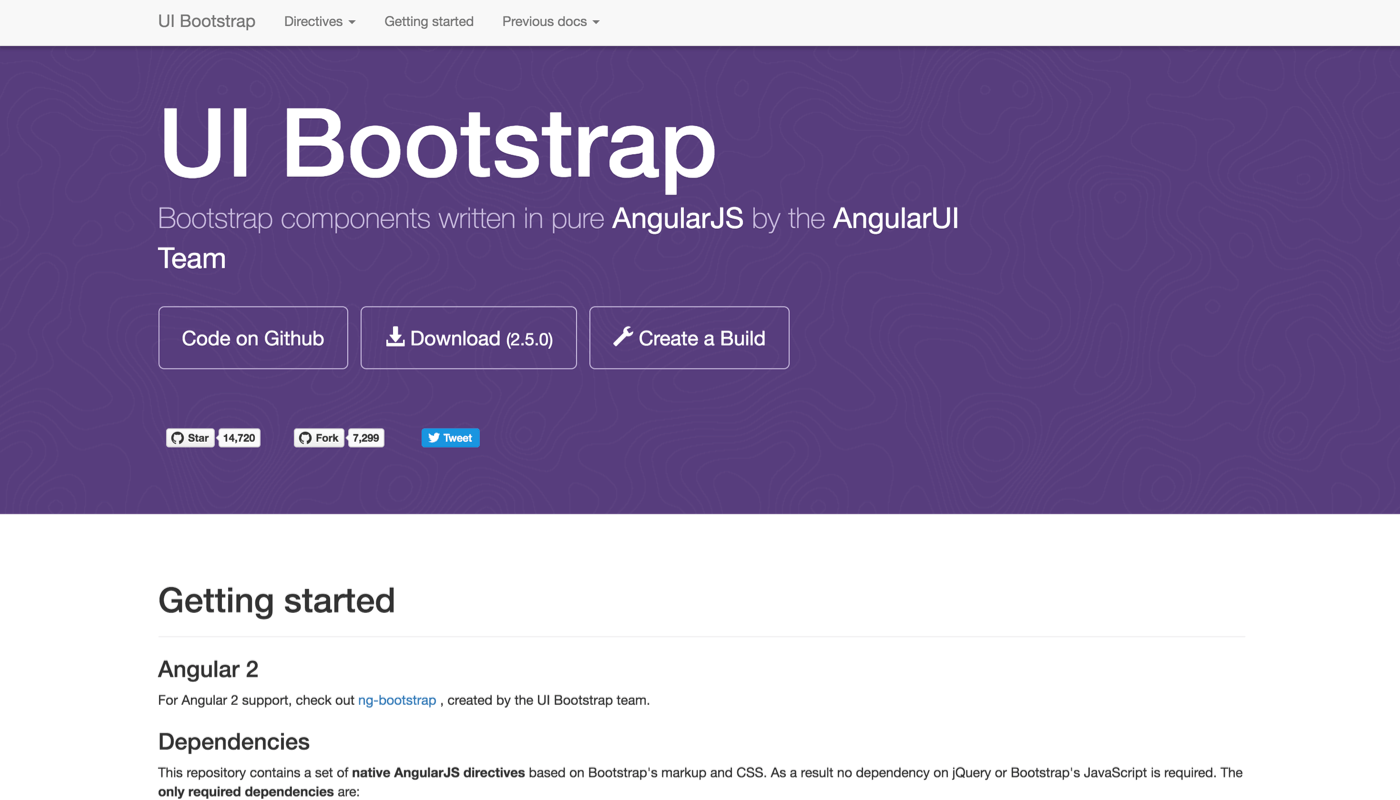 Angular directive for Bootstrap