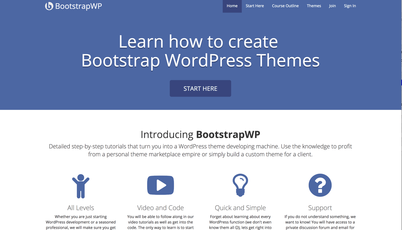 BootstrapWP