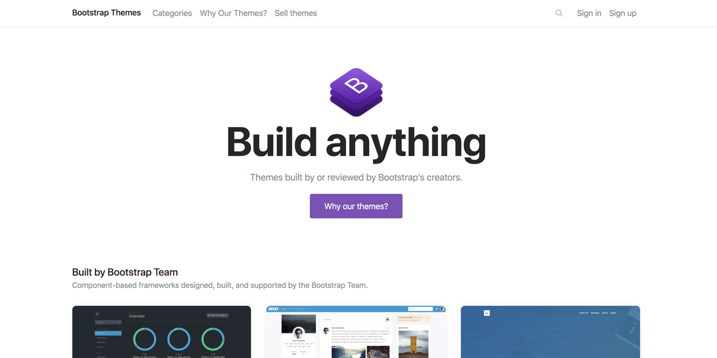 Bootstrap Themes